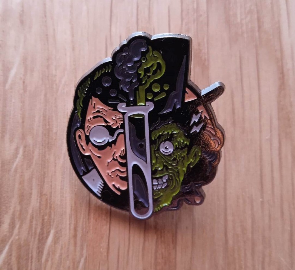 Przypinka pin Dr. Jekyll and Mr. Hyde Alter Ego Kraków