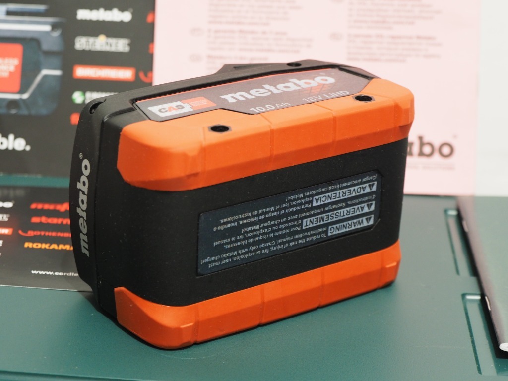 Аккумулятор metabo 18v 10ah