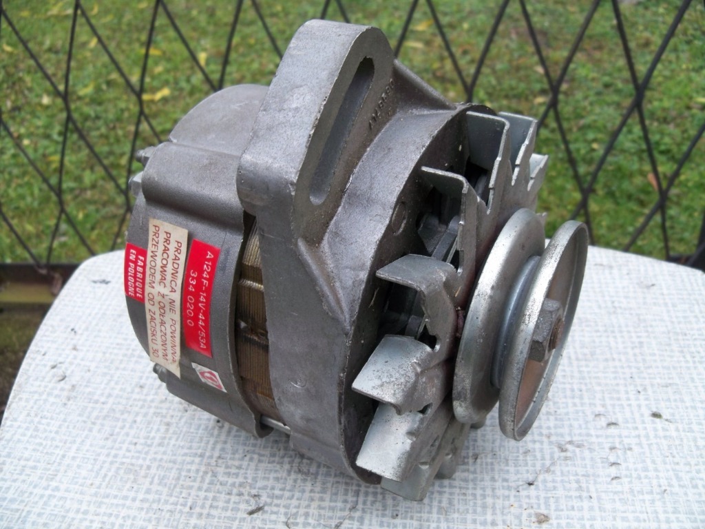 Alternator Elmot A124F 14V 44/53A Ursus, Żuk Nysa Łaziska Górne