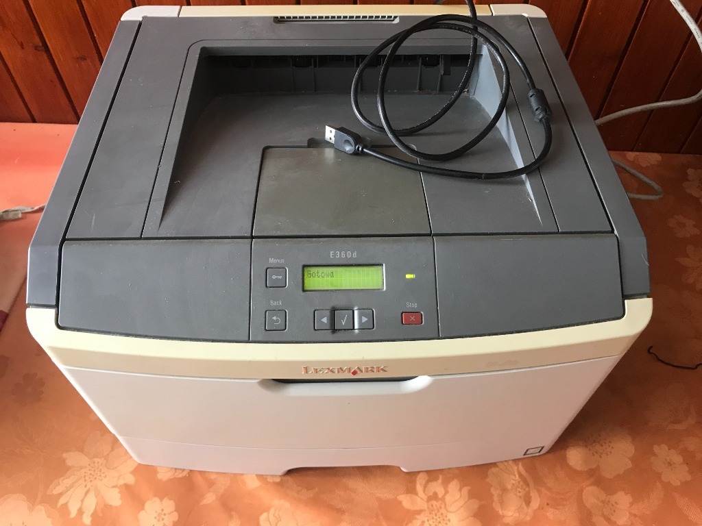 Lexmark drukarka E360d laserowa PCB termotransfer Warszawa