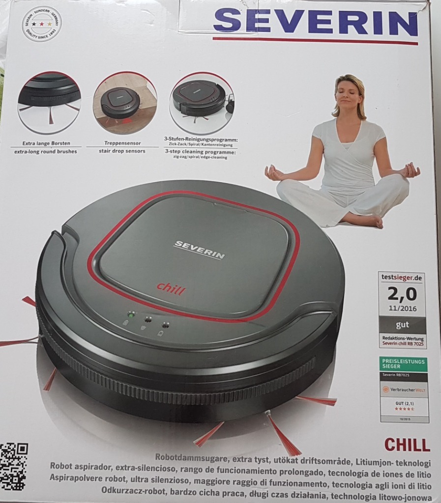 Robot odkurzacz sprzątający Severin Chill WARSZAWA Licytacja na