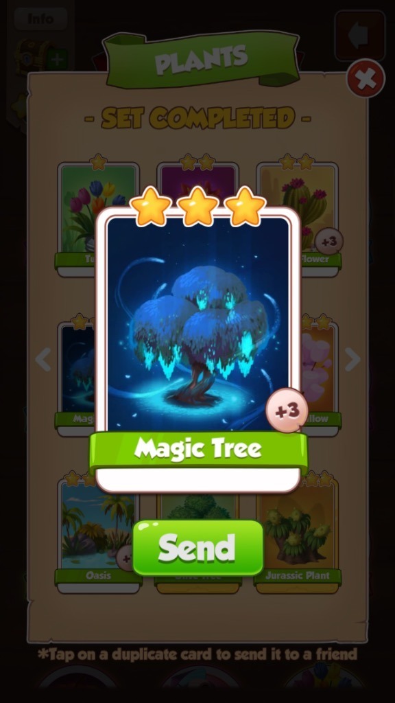 Magic Tree card coin master Brzeg Kup teraz na Allegro Lokalnie
