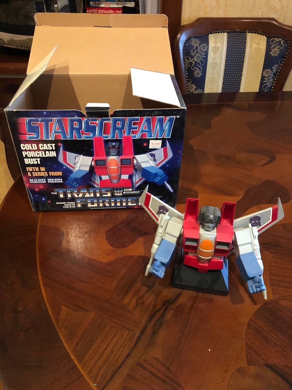 Transformers Hard Hero Starscream Bust Statue Warszawa Kup teraz na