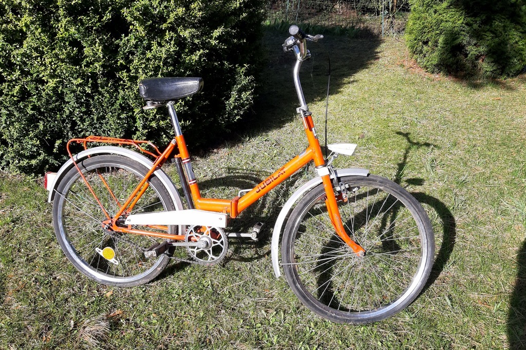 Rower Romet Jubilat 1 retro, składak. Poznań Licytacja na Allegro