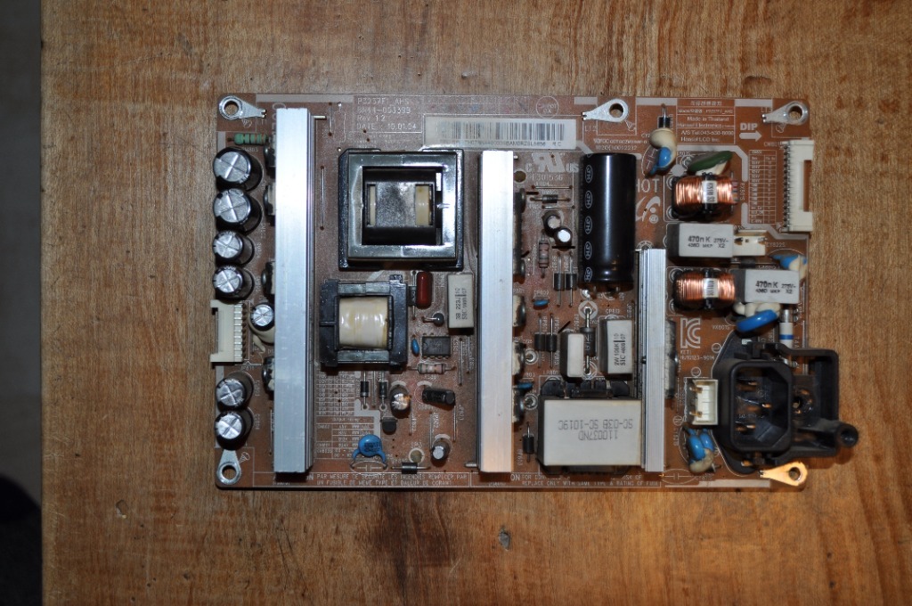 Zasilacz TV SAMSUNG LE37C530F1W BN44-00339B | Kraków | Kup teraz na ...