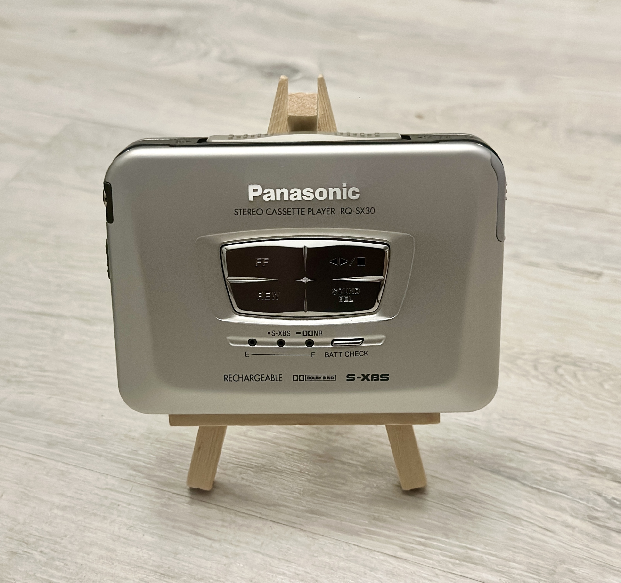 カセットウォークマンPanasonicRQ-SX75 銀「整備済み、完動超美品」 カセットウォークマンPanasonicRQ-SX75 銀「整備済み、完動超美品