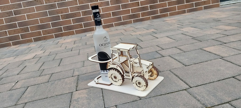 300ml Traktor Whisky Flasche, Weinflasche Personali Produktbild-Vorschau 4