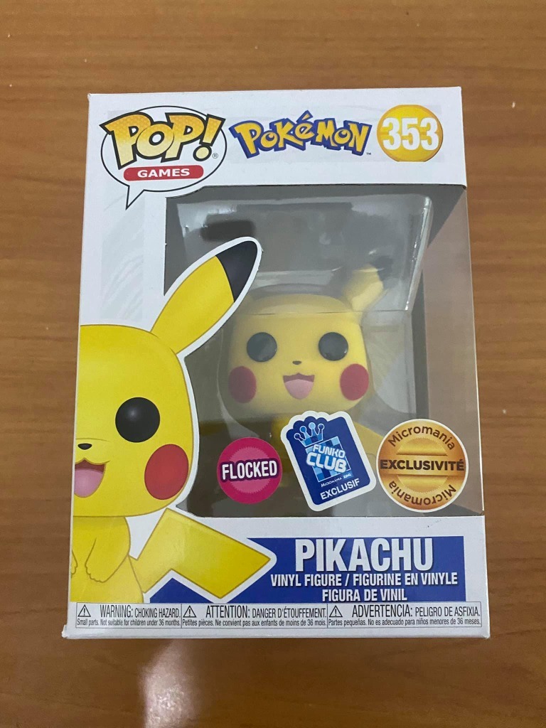 Funko POP! Games, figurka kolekcjonerska, Pokemon, Pikachu, 353 - Funko POP!