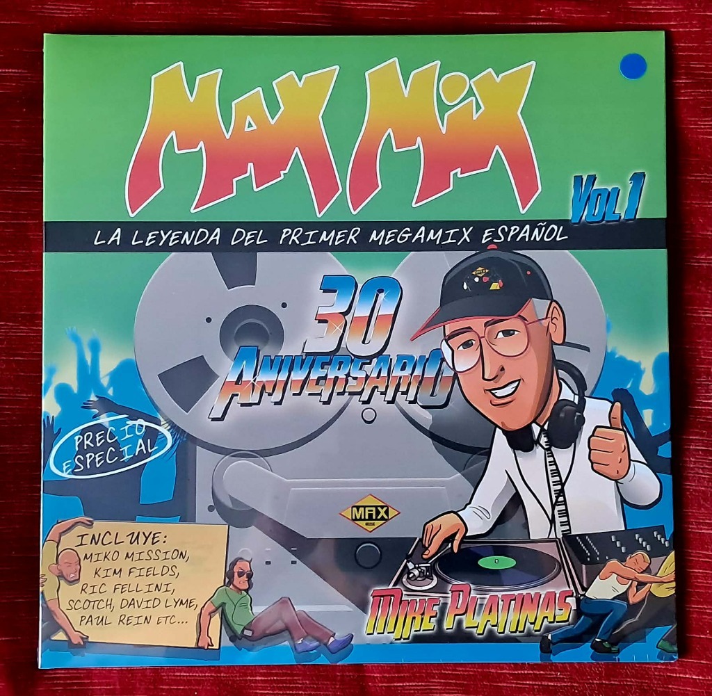 Max Mix 30 Aniversario Vol.1 (BLUE VINYL) | Wolin | Kup teraz na ...