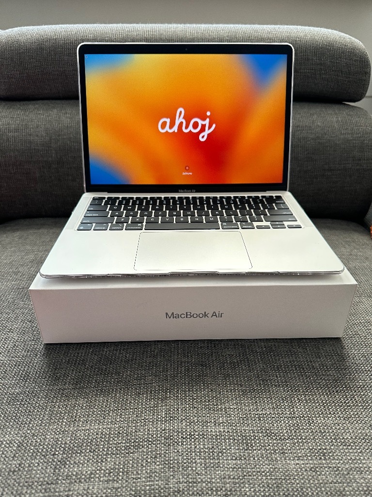 Laptop MacBook Air M1 13,3 8GB / 256GB Silver Warszawa Kup teraz na