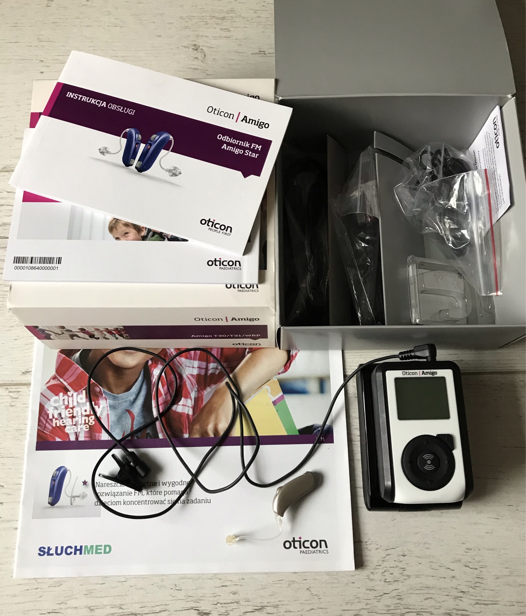 System FM Amigo T30 Oticon / Aparat Słuchowy Żory Kup teraz na