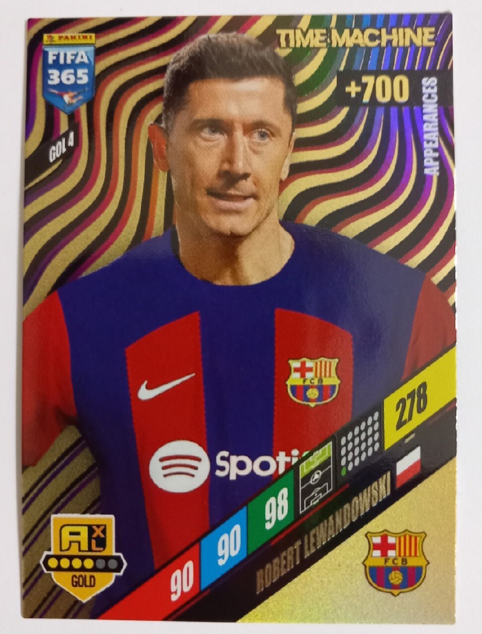 FIFA 2024 GOLD TIME MACHINE GOL4 LEWANDOWSKI Gliwice Kup teraz na