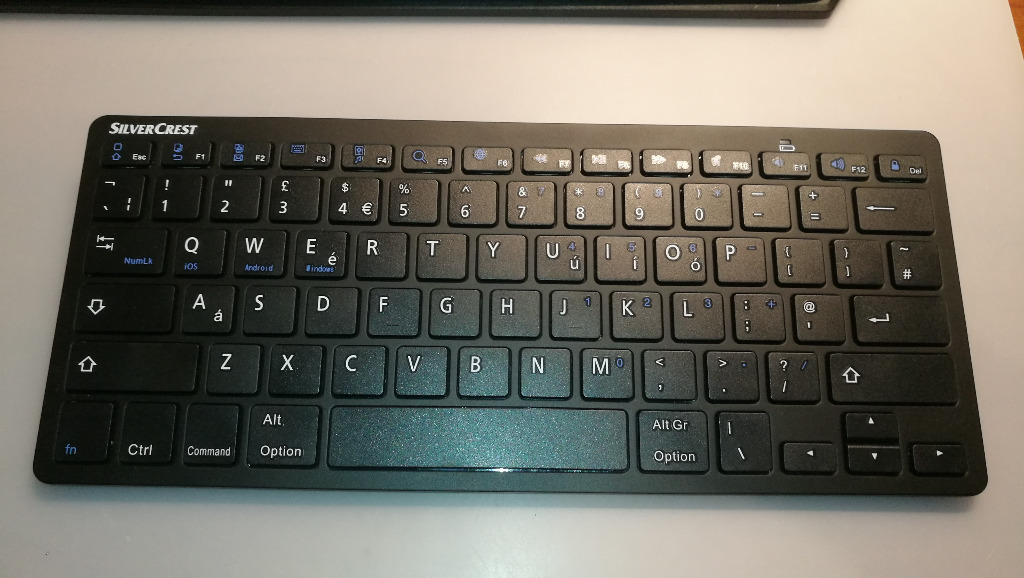 klawiatura bluetooth SBT 3.0 A1 czarna SILVERCREST Kraków Licytacja na Allegro Lokalnie
