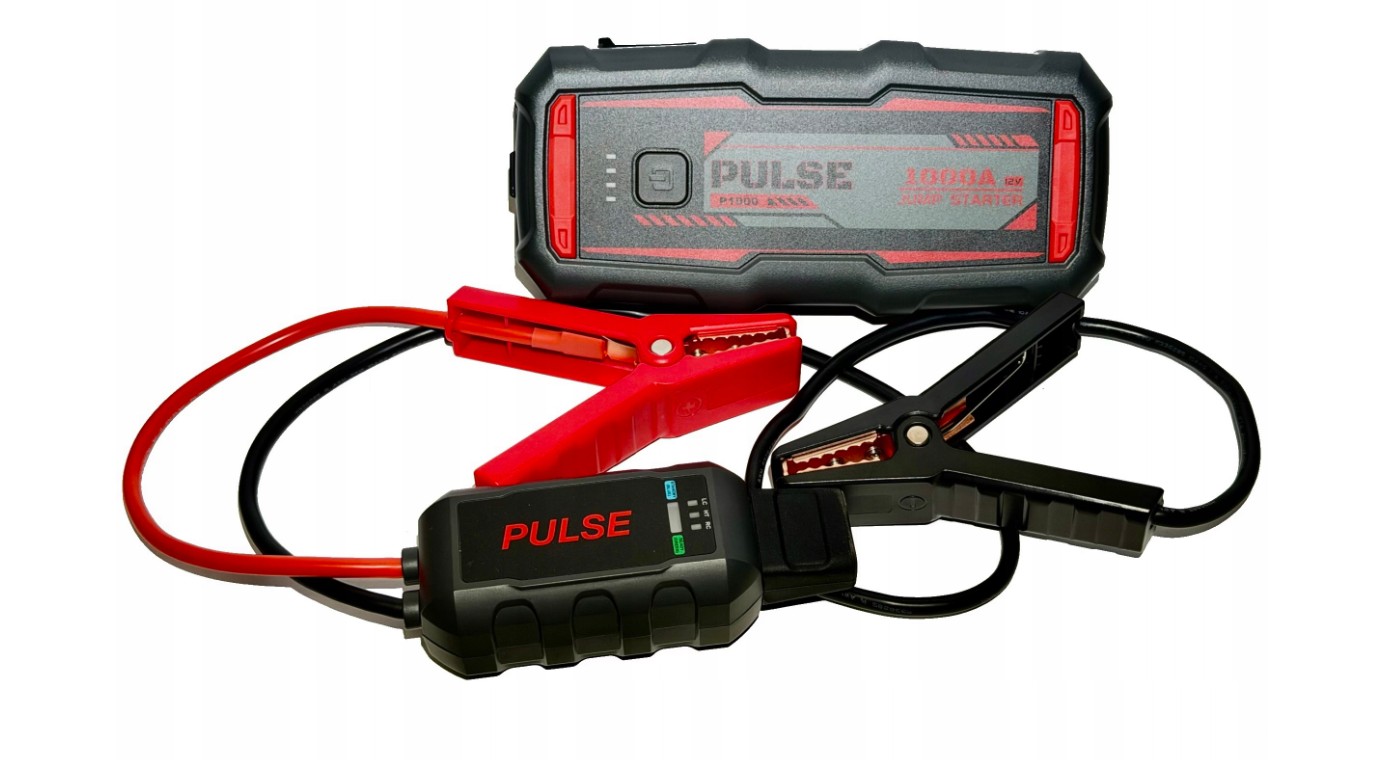 PULSE P1000 - JUMP СТАРТЕР BOOSTER АКУМУЛЯТОР ПУСКОВИЙ | 10000 MAH,12 V 