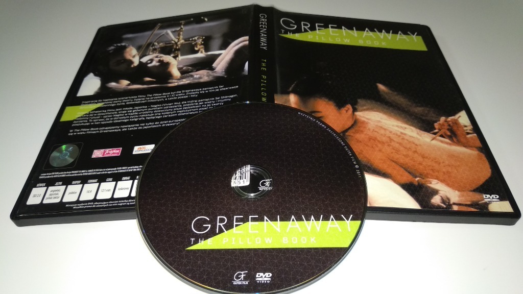 GREENAWAY THE PILLOW BOOK Radzyń Podlaski Licytacja na Allegro Lokalnie