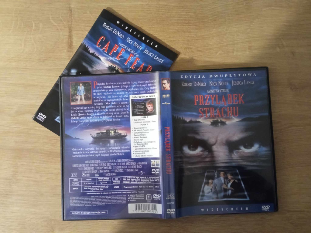 Przylądek strachu Scorsese 2 DVD | Warszawa | Kup teraz na Allegro Lokalnie