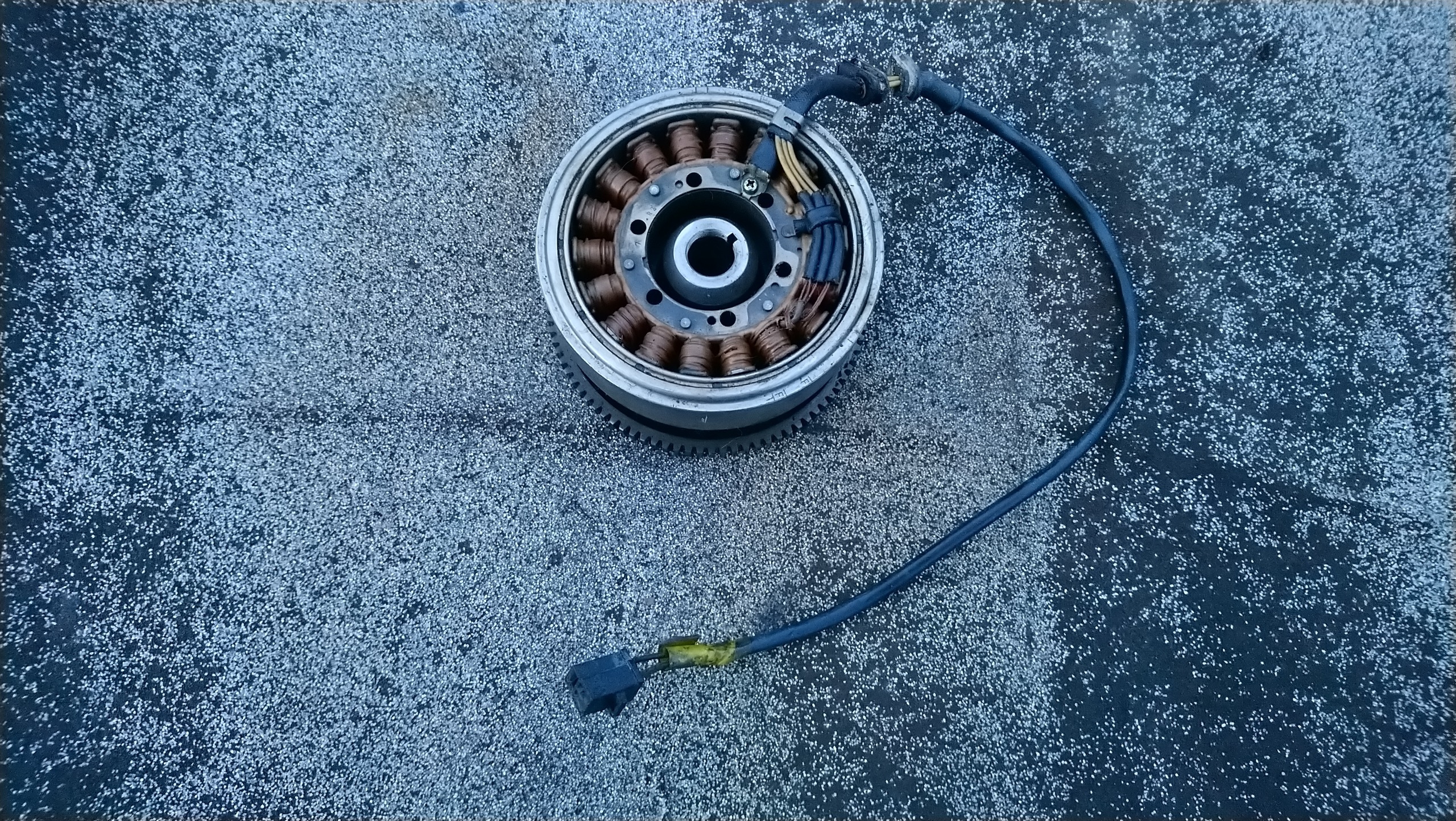 ALTERNATOR, МАГНЕТО HONDA NTV650 