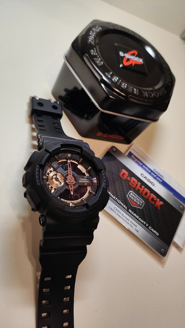 casio g shock ga 110rg