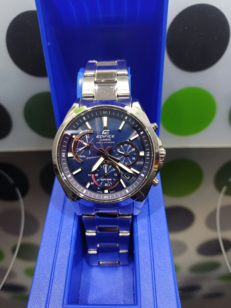 Casio EFS S530 Edifice idealny stan solar sapphire | WARSZAWA | Kup ...