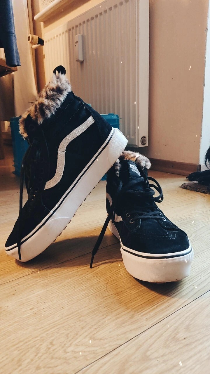 Vans Zimowe Sneakersy SK8Hi Platform Czarny Gdańsk Licytacja na