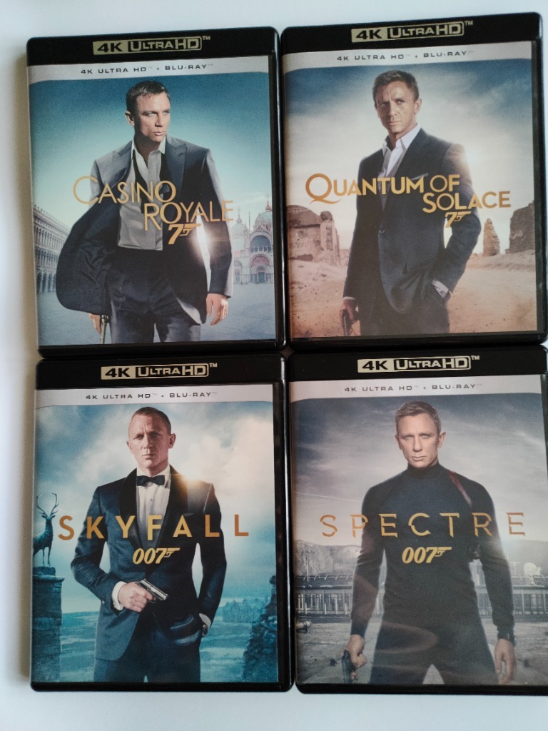 Daniel Craig 007 James Bond 4K Bluray z PL Stargard Kup teraz na