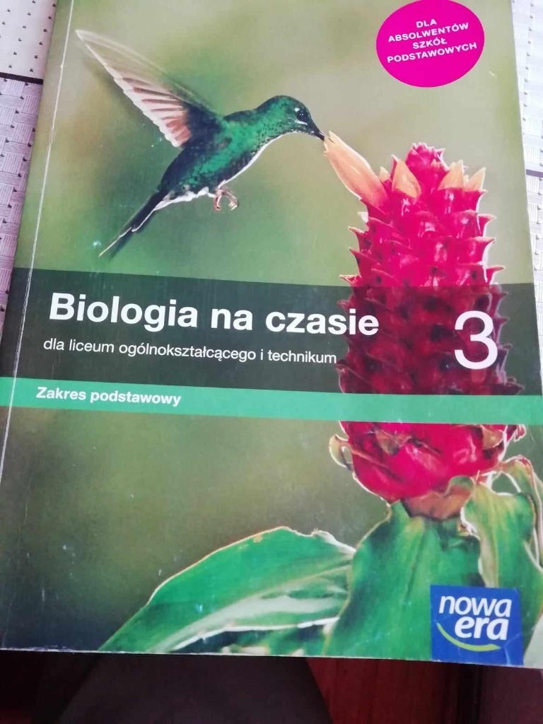 Biologia Nowa Era Klasa 8 podręcznik biologia nowa era kl 3 zakr. podstawowy | WŁOSZCZOWA | Kup