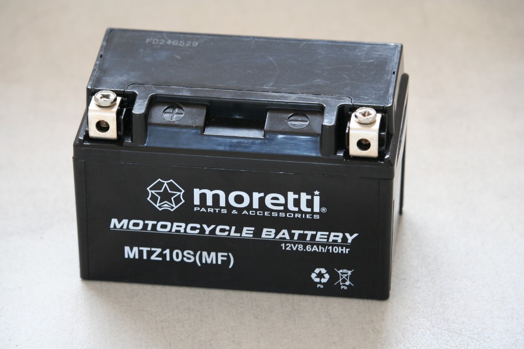 АКУМУЛЯТОР AGM MORETTI MTZ10S 8,6AH 12V YTZ10S 