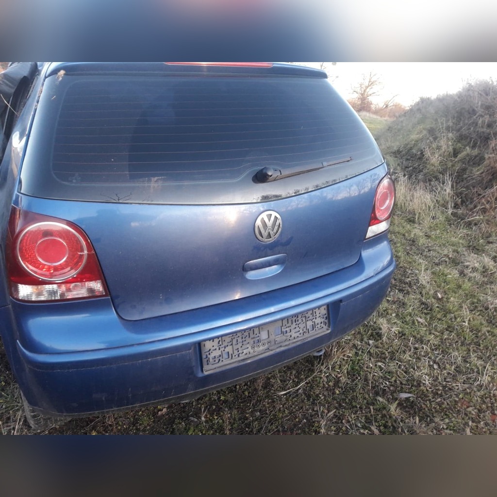 Polo 9N lift 2007r klapa kod lakieru LA5K Szprotawa Kup teraz na