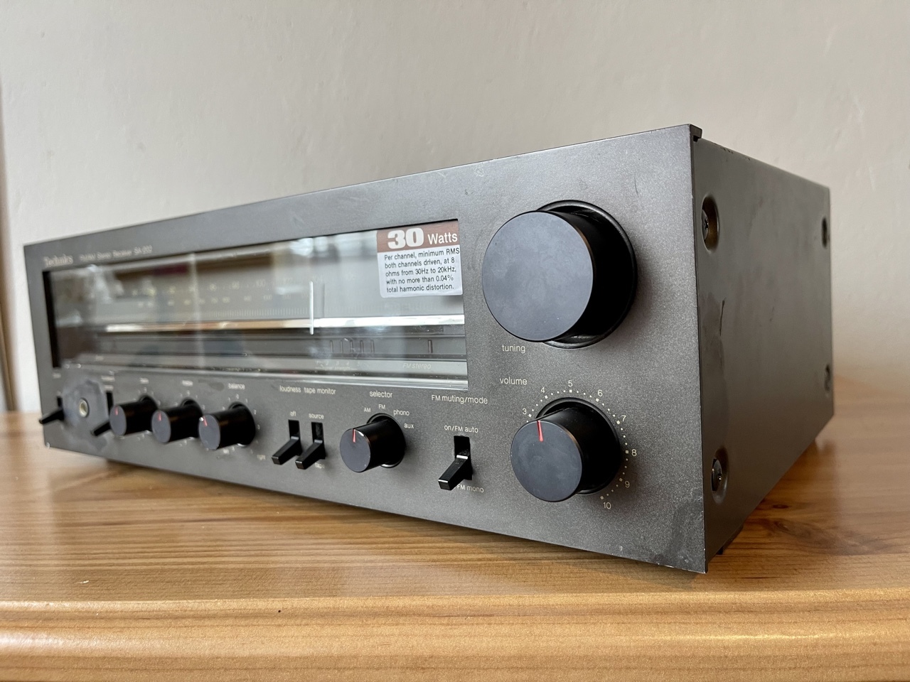 Amplituner Technics SA202 2.0 30W Vintage HiFi Przytoczna Kup