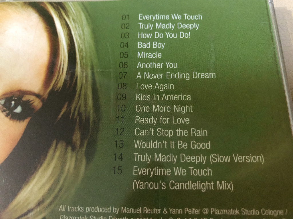 Cascada Everytime We Touch Tekst