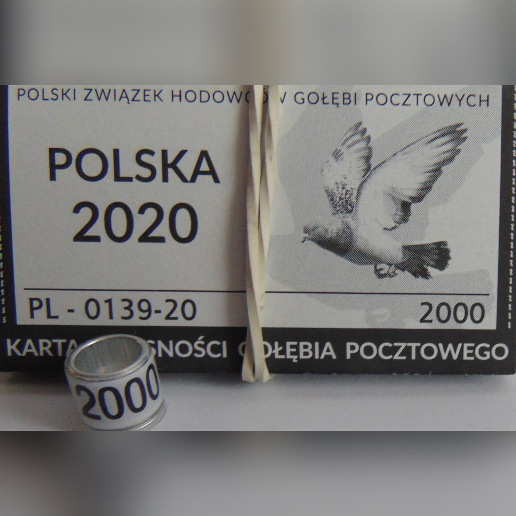 Obraczki Dla Golebi 2020r Karty Oryginal 4 Cyfry Kup Teraz Za 21 00 Zl Wyszkow Allegro Lokalnie