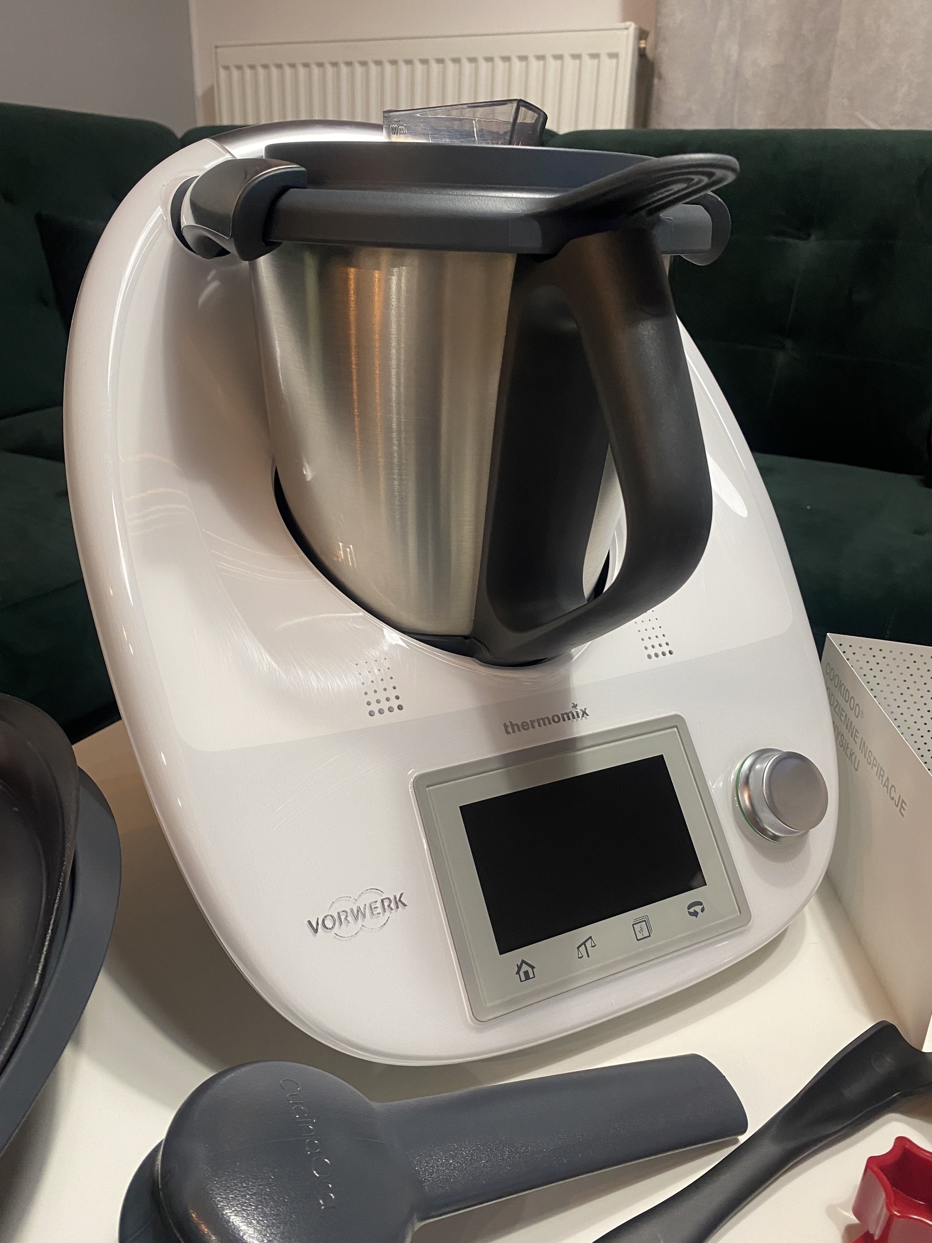 Thermomix TM5 duży zestaw idealny Warszawa Ogłoszenie na Allegro