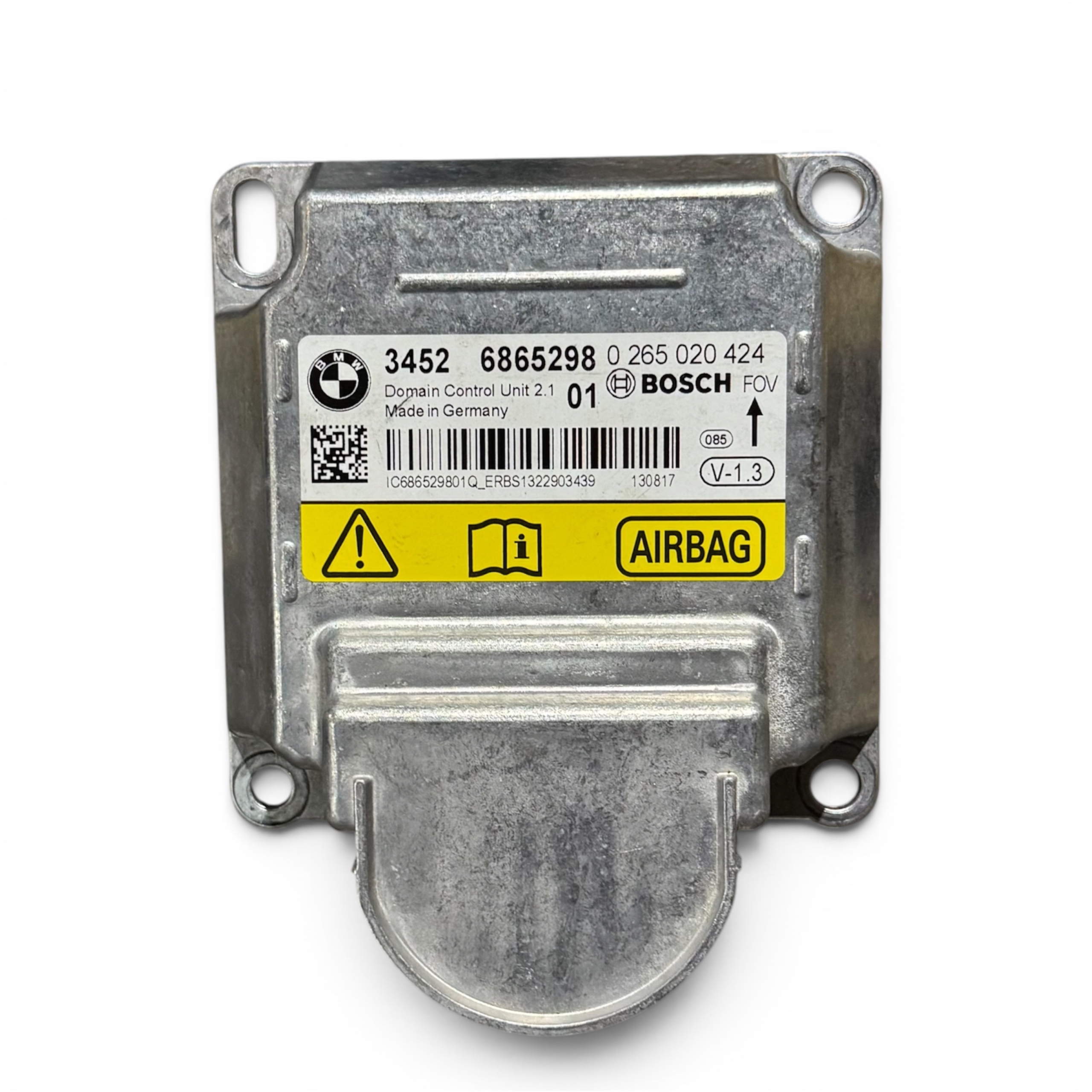 БЛОК КЕРУВАННЯ AIRBAG BMW F30 6865298 BOSCH 0265020424 
