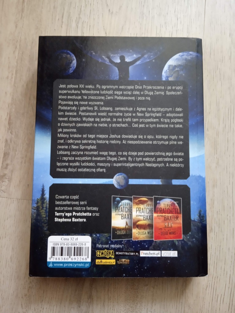 Terry Pratchett Stephen Baxter Długa Utopia