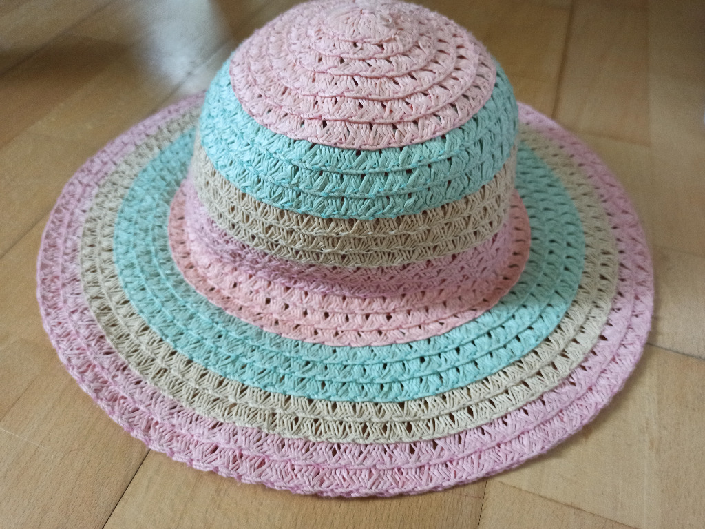 kapelusz plażowy dziewczęcy H&M r.122 128 | Żary | Kup teraz na Allegro  Lokalnie