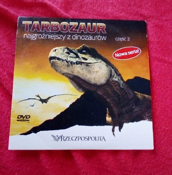 Zdjęcie oferty: "Tarbozaur najgrożniejszy z dinozaurów" DVD