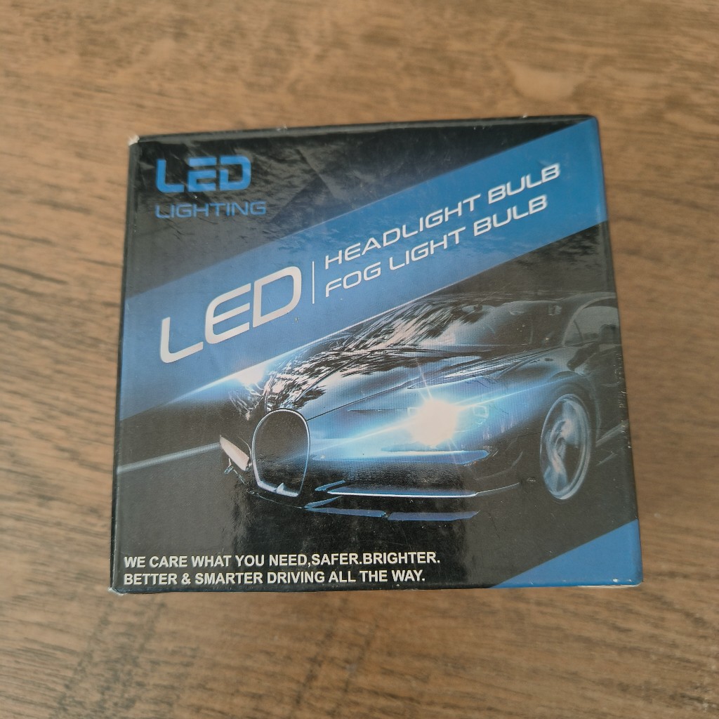AUXIRACER H4 LED (СВІТЛОДІОД) ЛАМПОЧКА АВТОМОБІЛЬНА 120000 LM 50W 