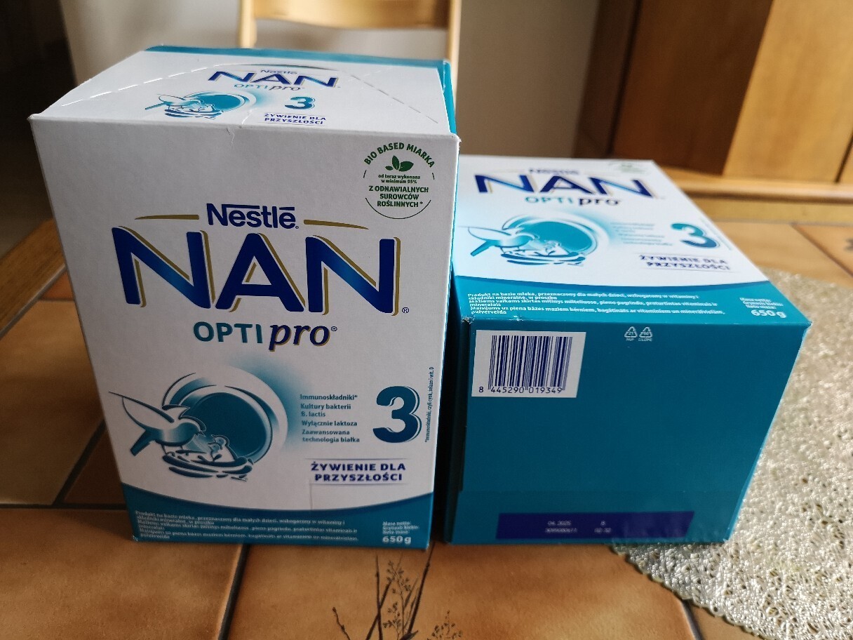 NAN optipro 3 mleko modyfikowane | Pawłowo | Kup teraz na Allegro Lokalnie