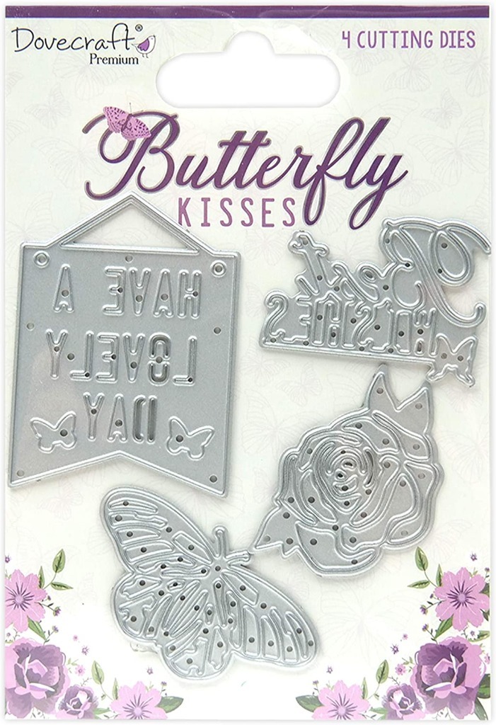 Stalowa matryca do cięcia Butterfly Kisses DCDIE18 Pniówek Kup