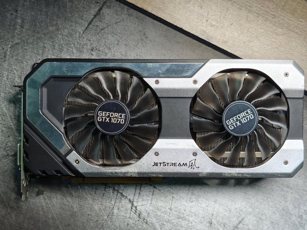 グラフィックボード・グラボ・ビデオカード Palit Jetstream Geforce gtx 1070 Palit GeForce GTX 1070 JetStream (NE51070015P2-1041J