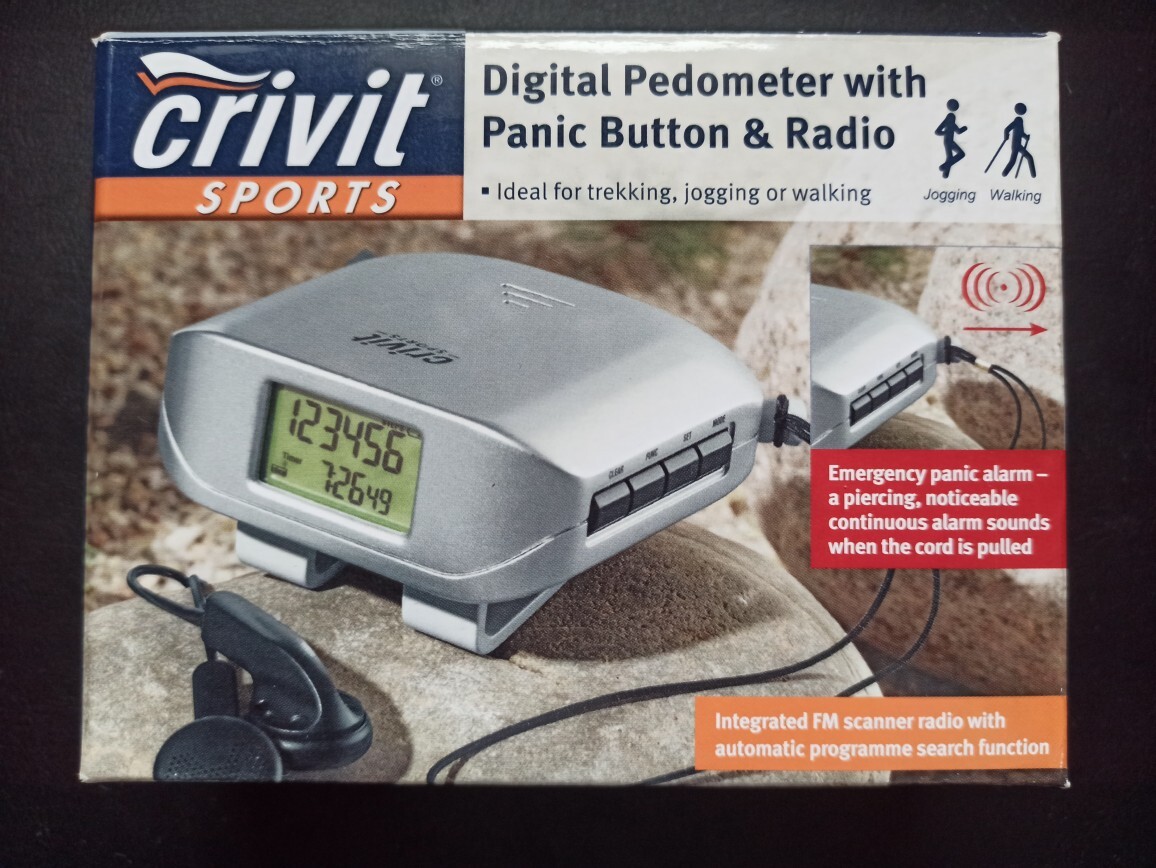 Krokomierz Digital Pedometer Crivit Sports Warszawa Kup teraz na