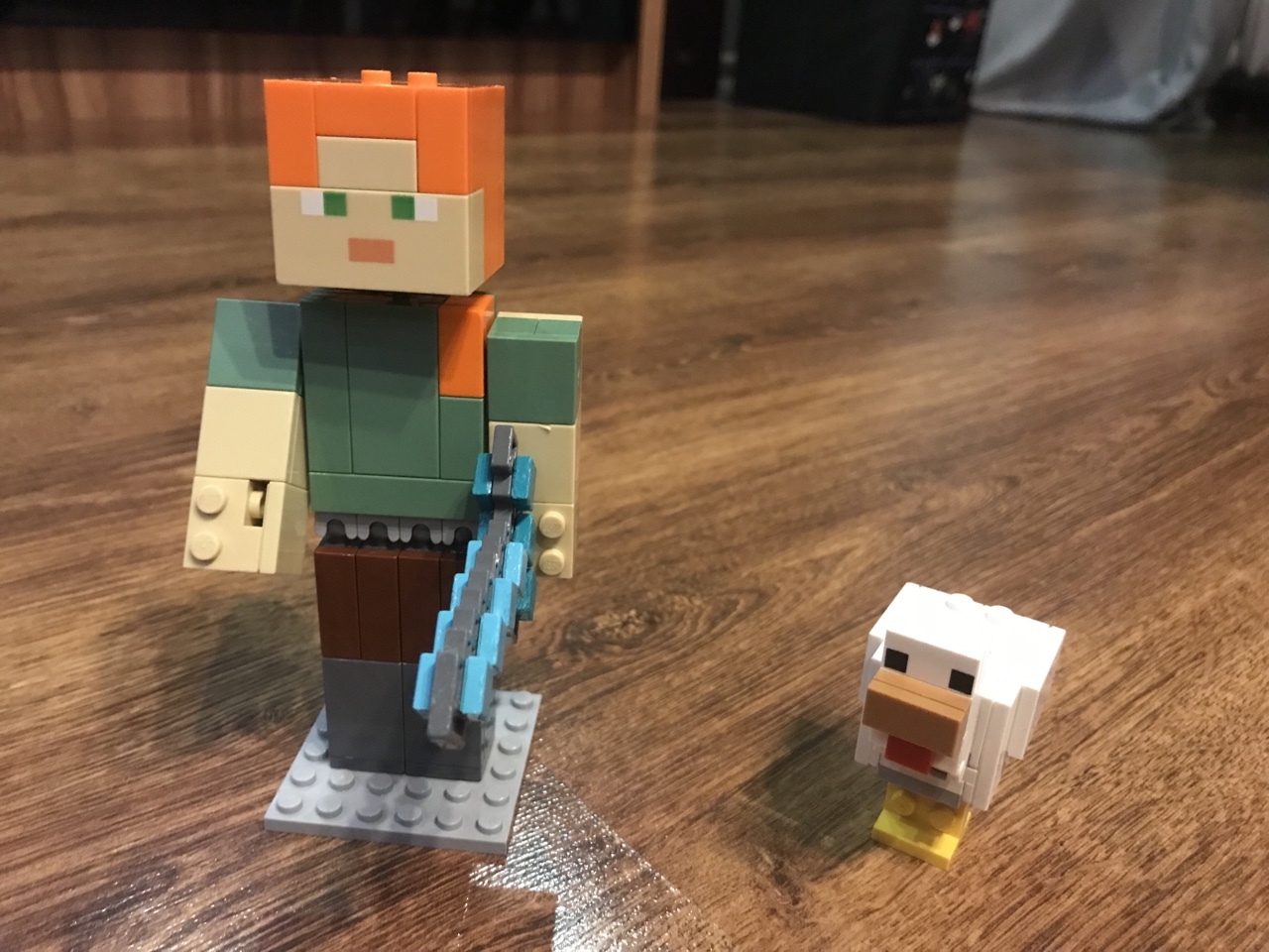 Lego Minecraft 21149 BigFig Alex z kurczakiem | Tarn?�w | Kup teraz na Allegro Lokalnie