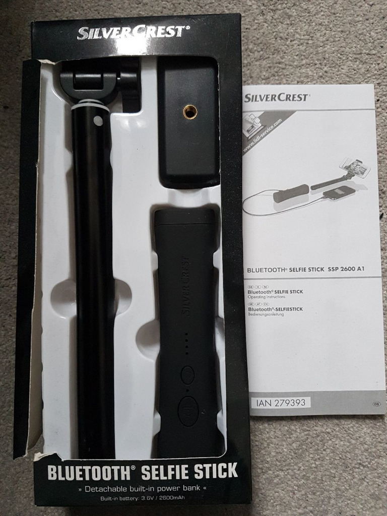 SILVERCREST Uchwyt selfie z Bluetooth i powerbank Warszawa Kup