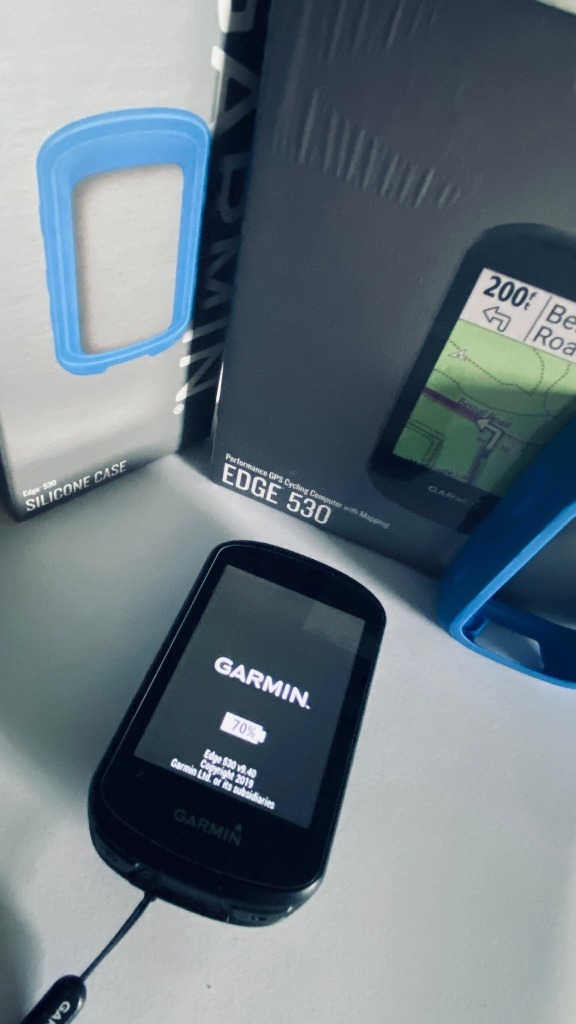 garmin edge 530 apple watch