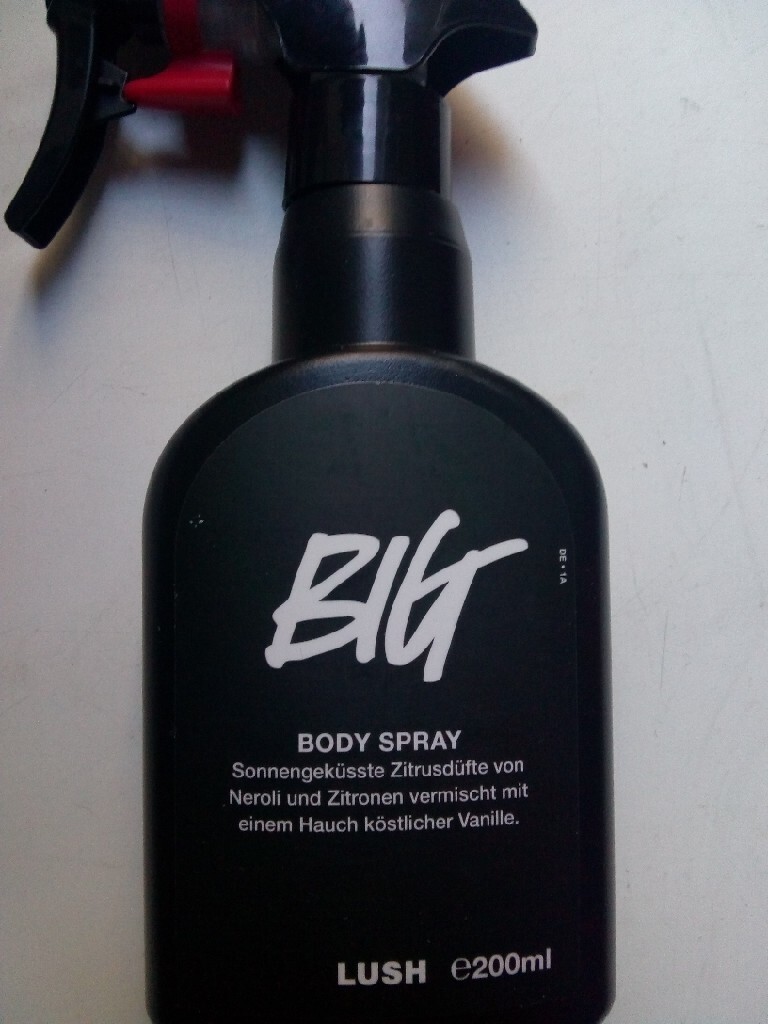 LUSH Big body spray 200 ml Łódź Kup teraz na Allegro Lokalnie