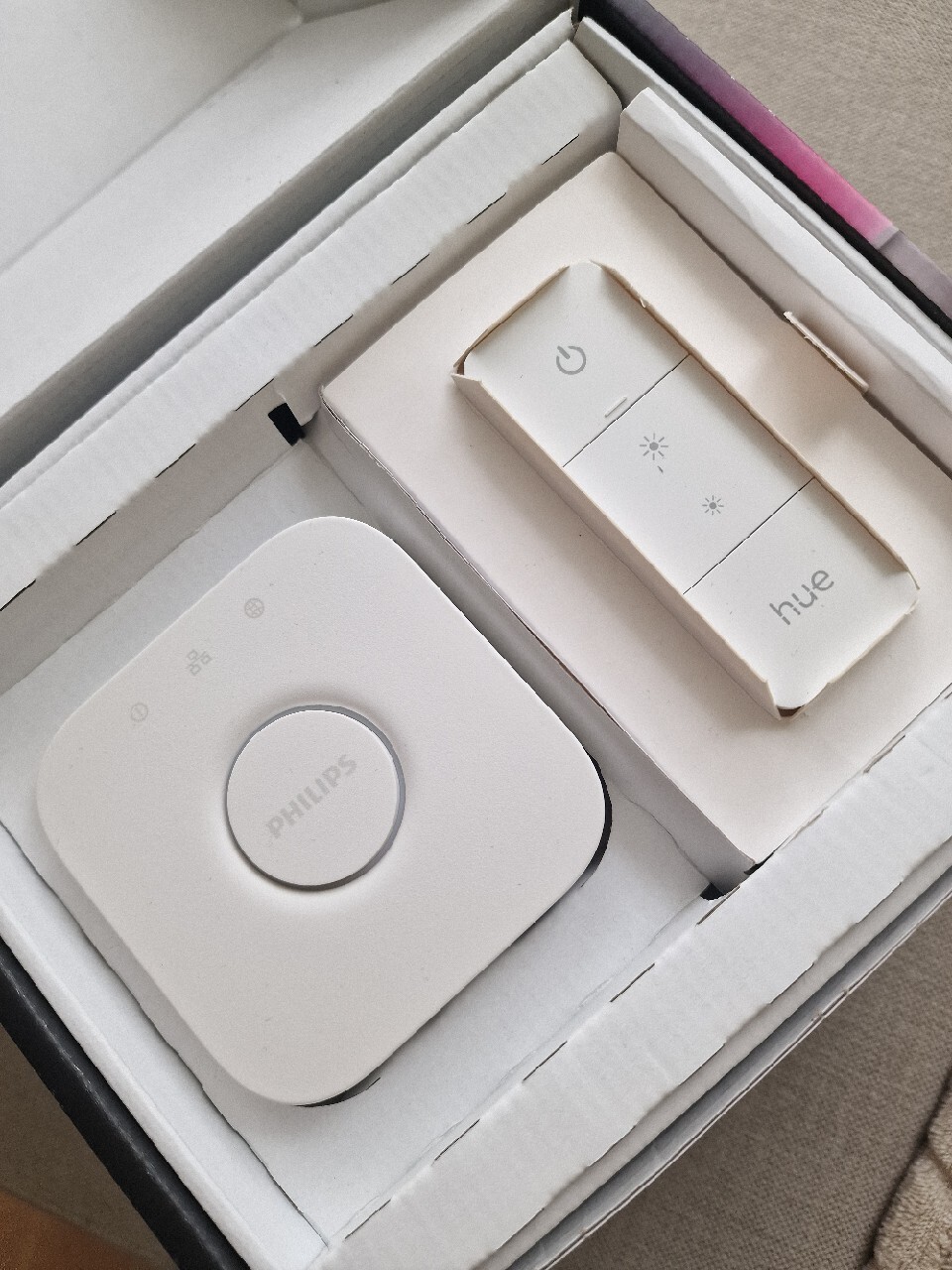 Bridge + Dimmer Switch, Mostek Hue i pilot Bydgoszcz Kup teraz na