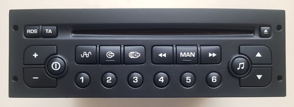 Radio Peugeot VDO RD3-01 PSARCD100-04 nietestowane | Gruszki ...