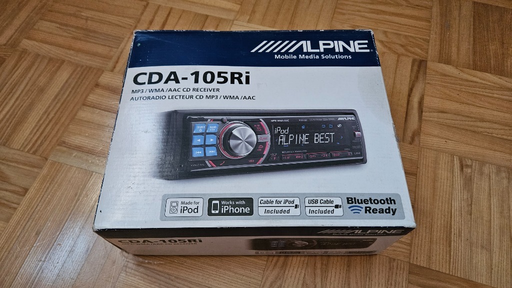 Alpine CDA 105 Ri Korytnica Kup teraz na Allegro Lokalnie