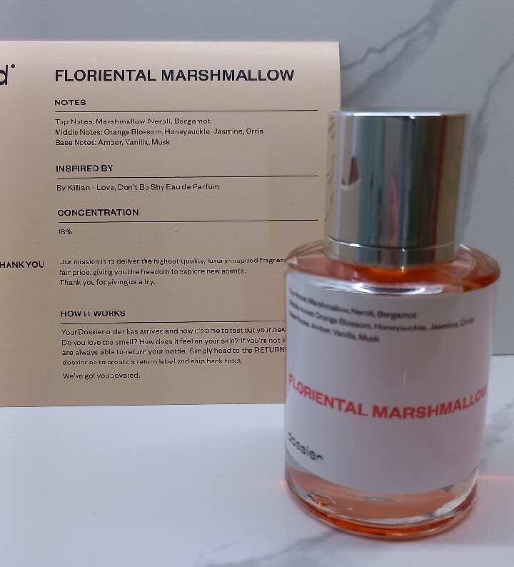 Dossier Floriental Marshmallow 50 ml Wołomin Kup teraz na Allegro
