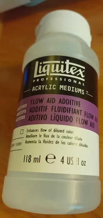 Medium do farb akryl Flow-Aid, Liquitex 118ml 6 op, Piaseczno